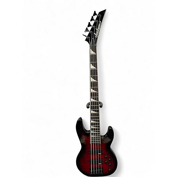 Used Jackson JS3VQ  RED Electric Bass Guitar