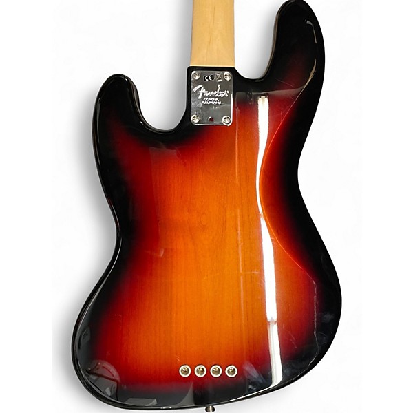 Used 2020 Fender American Pro Jazz Bass Fretless 3 Tone Sunburst Electric Bass Guitar