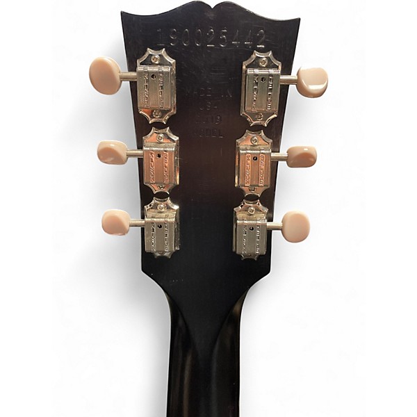 Used Gibson Les Paul Junior Black Solid Body Electric Guitar