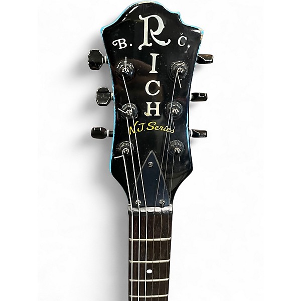 Vintage 1983 B.C. Rich Rich Bich V1 NJ Series Sky Blue Solid Body Electric Guitar