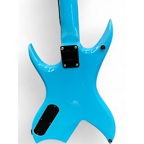 Vintage 1983 B.C. Rich Rich Bich V1 NJ Series Sky Blue Solid Body Electric Guitar