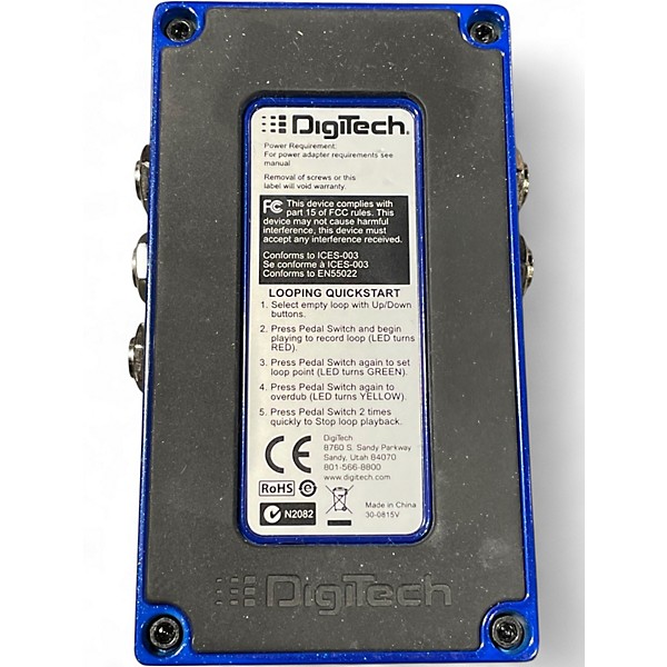 Used DigiTech Jam Man Solo XT Pedal