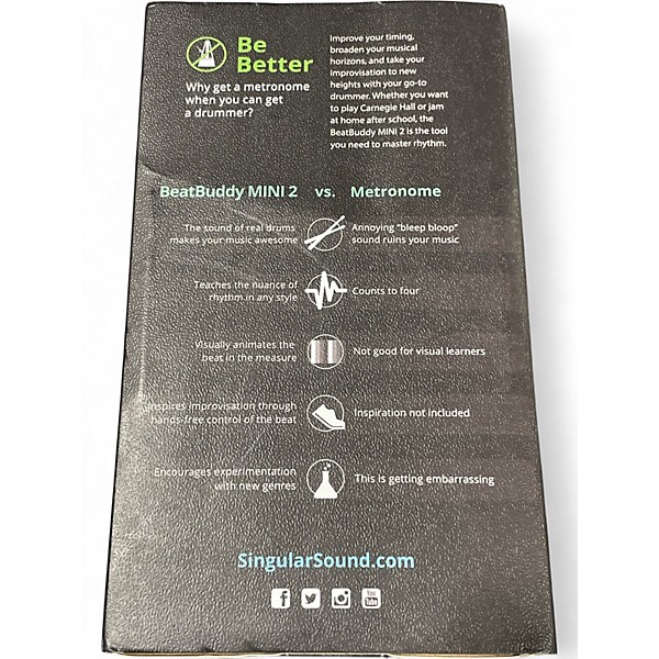 Used Singular Sound BeatBuddy MINI 2 Metronome