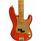 Used 2014 Fender '50S PRECISION BASS Fiesta Red Electric Bass Guitar