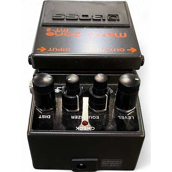 Used BOSS MT2 Metal Zone Distortion Effect Pedal
