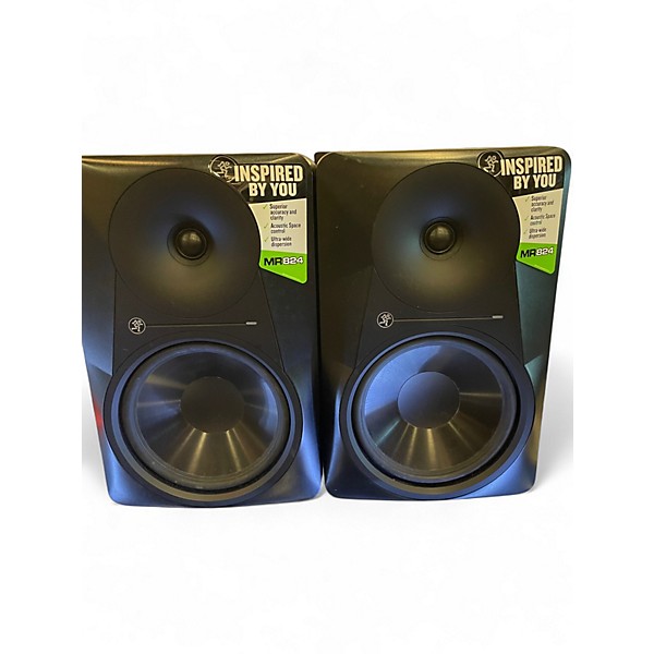 Used Mackie MR 824 PAIR Powered Monitor
