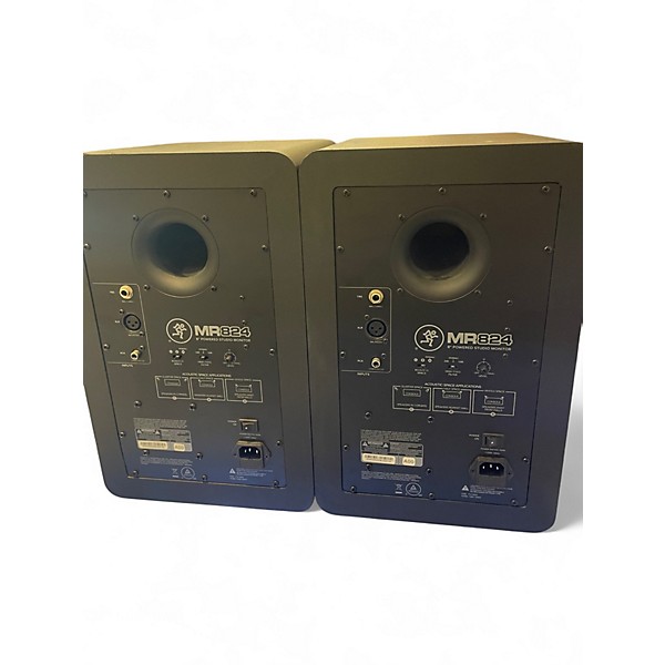 Used Mackie MR 824 PAIR Powered Monitor