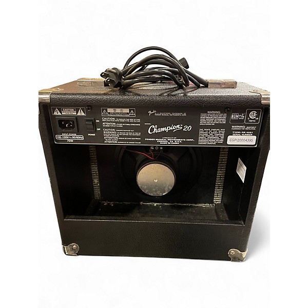 Used Fender Champion 20 Guitar Combo Amp