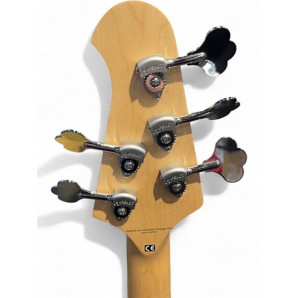 Used Lakland 55-02 Skyline Series 5 String 2 Color Sunburst Electric Bass Guitar