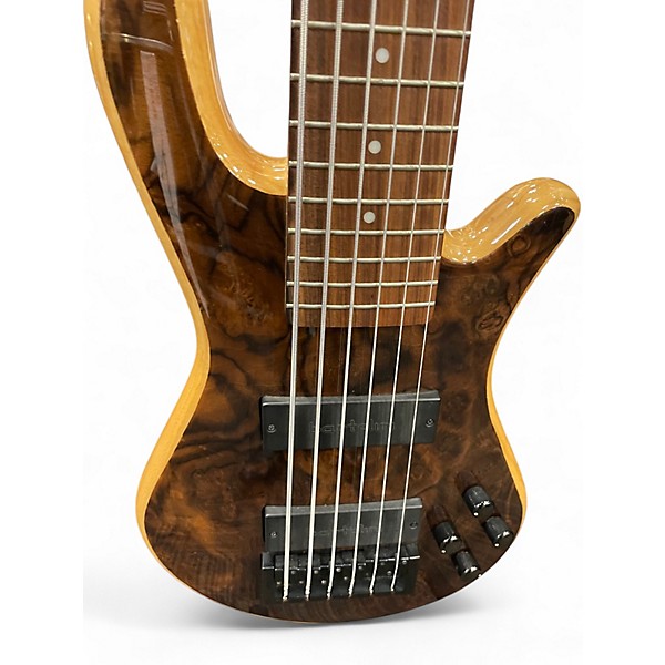 Used Spector Legend 6 Classic Walnut Electric Bass Guitar