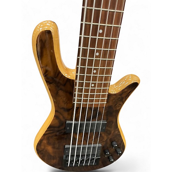 Used Spector Legend 6 Classic Walnut Electric Bass Guitar