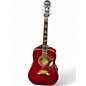 Used Epiphone Dove Dakota Red Acoustic Guitar thumbnail