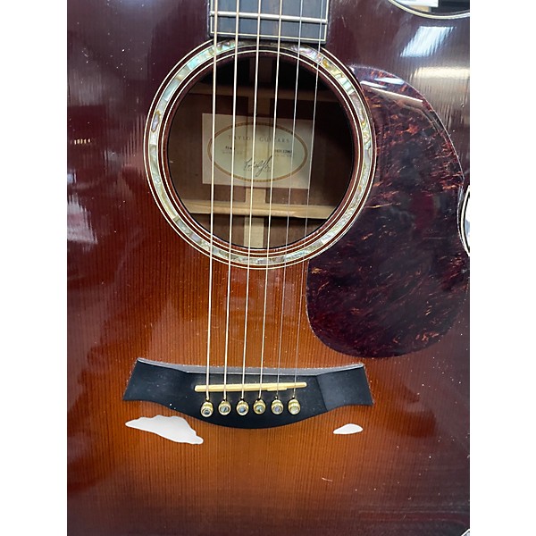 Used Taylor 514CE 2 Tone Sunburst Acoustic Electric Guitar