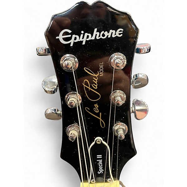 Used Epiphone Les Paul Special II Ocean Blue Solid Body Electric Guitar