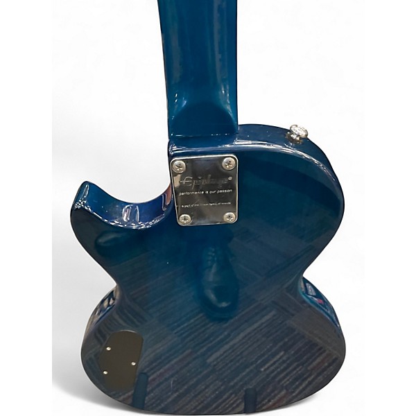 Used Epiphone Les Paul Special II Ocean Blue Solid Body Electric Guitar