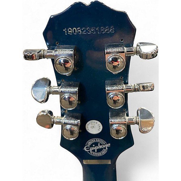 Used Epiphone Les Paul Special II Ocean Blue Solid Body Electric Guitar