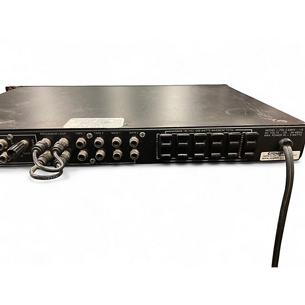 Used Crown PSL-2 Power Amp