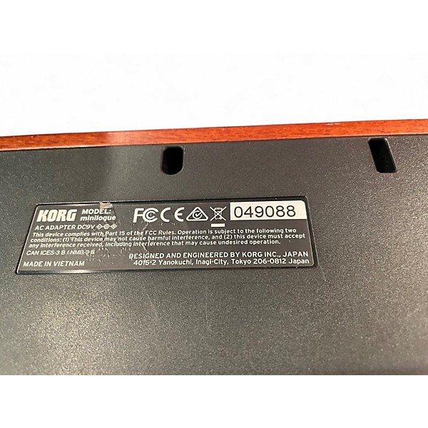 Used KORG Minilogue 4 Voice Polyphonic Analog Synthesizer