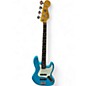 Used Fender American Professional II Jazz Bass MIAMI BLUE Electric Bass Guitar thumbnail