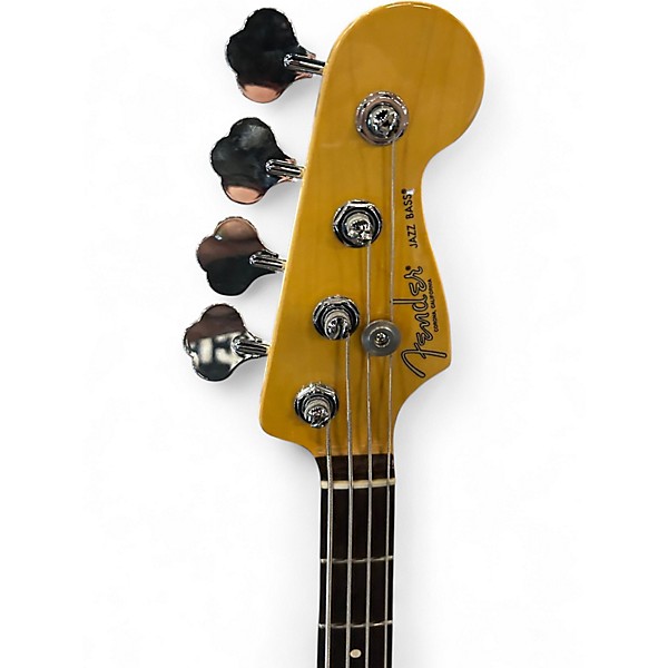 Used Fender American Professional II Jazz Bass MIAMI BLUE Electric Bass Guitar