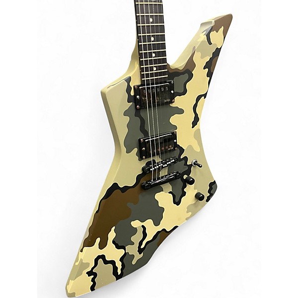 Used ESP LTD James Hetfield Snakebyte Camo Solid Body Electric Guitar
