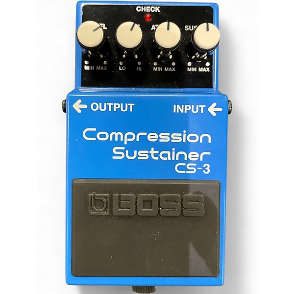 Used BOSS CS3 Compressor Sustainer Effect Pedal