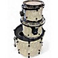 Used Aha 3 Piece Custom 3 Piece Kit White Pearloid Drum Kit thumbnail