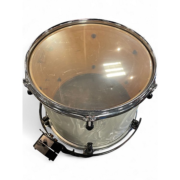 Used Aha 3 Piece Custom 3 Piece Kit White Pearloid Drum Kit