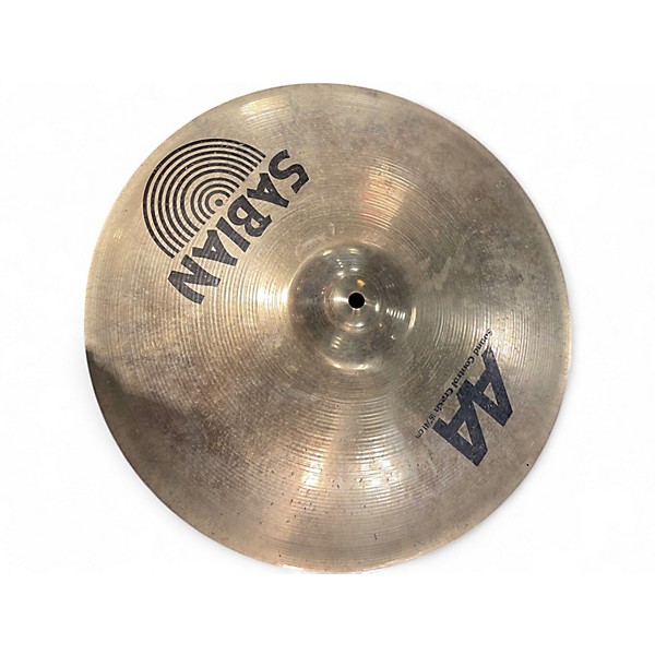 Used SABIAN 16in AA Sound Control Crash  Cymbal
