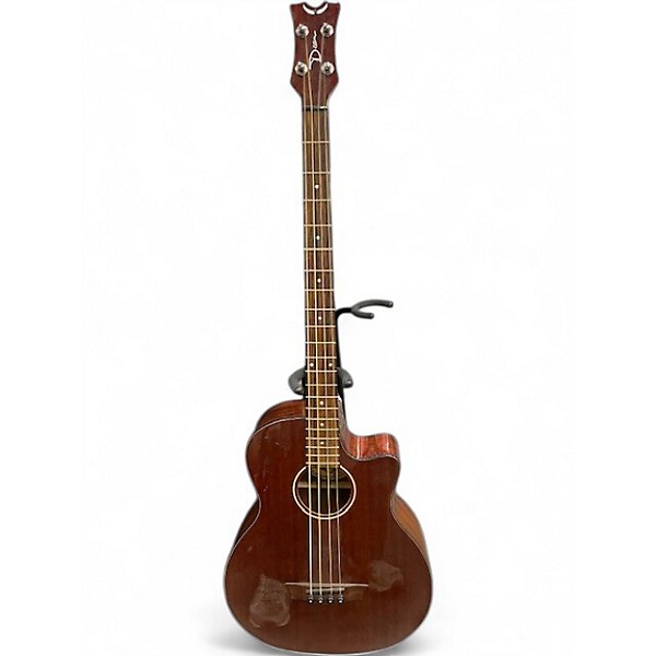 Used Dean AX EABC MAH Natural Acoustic Bass Guitar
