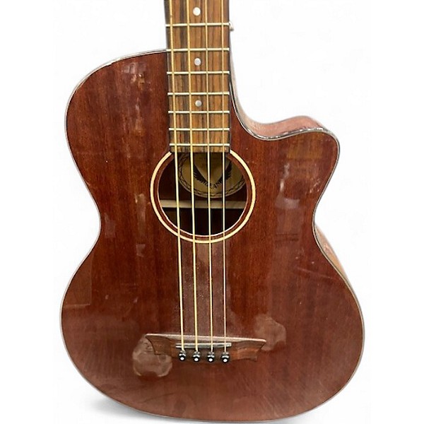 Used Dean AX EABC MAH Natural Acoustic Bass Guitar