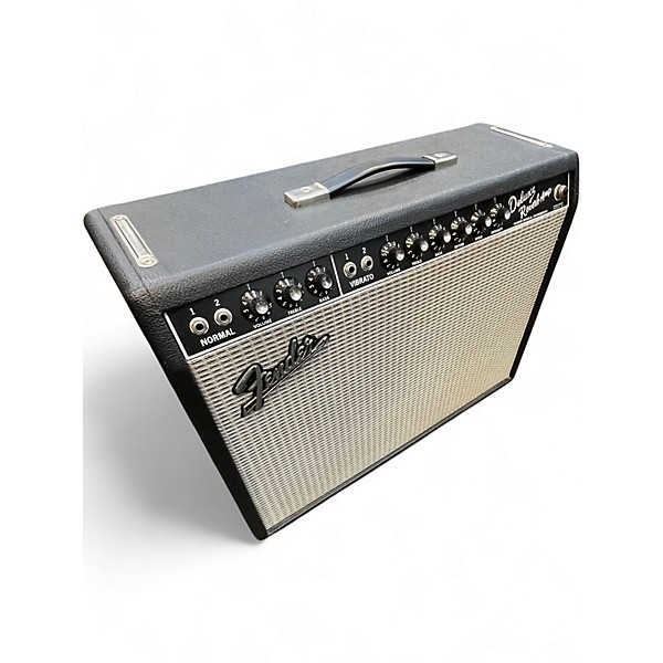 Used Fender Vintage Reissue 1965 Deluxe Reverb Tube Guitar Combo Amp