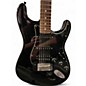 Used Fender American Standard Stratocaster Black Solid Body Electric Guitar