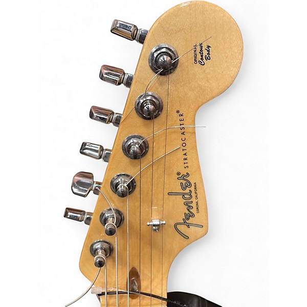 Used Fender American Professional Stratocaster SSS Olympic White Solid Body Electric Guitar