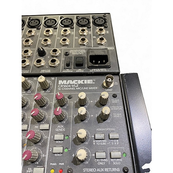 Used Mackie CR1604VLZ Unpowered Mixer