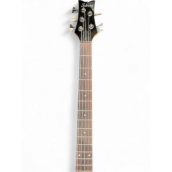 Used Schecter Guitar Research Raiden Special 5 String Black Cherry Electric Bass Guitar