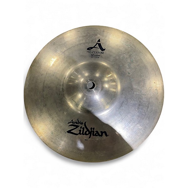 Used Zildjian 10in A Custom Splash Cymbal