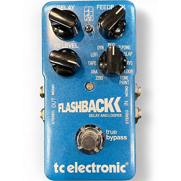 Used TC Electronic Flashback Delay And Looper Effect Pedal