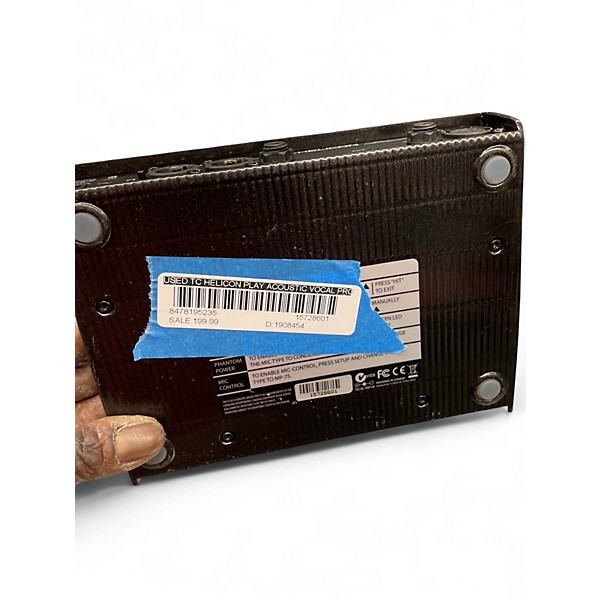 Used TC Helicon play acoustic Vocal Processor