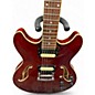 Used Ibanez AS73 Artcore Burgundy Flame Hollow Body Electric Guitar