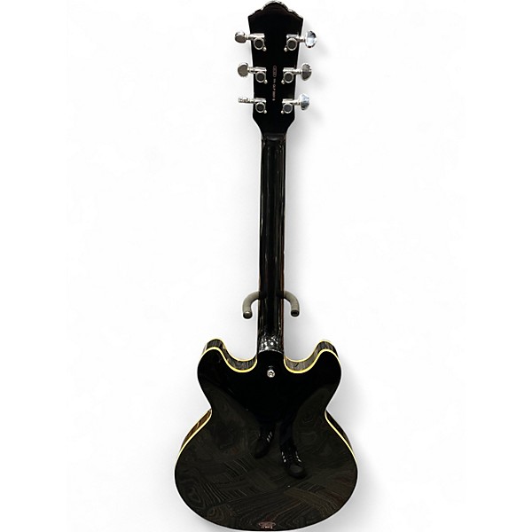 Used Yamaha SA500 Black Hollow Body Electric Guitar