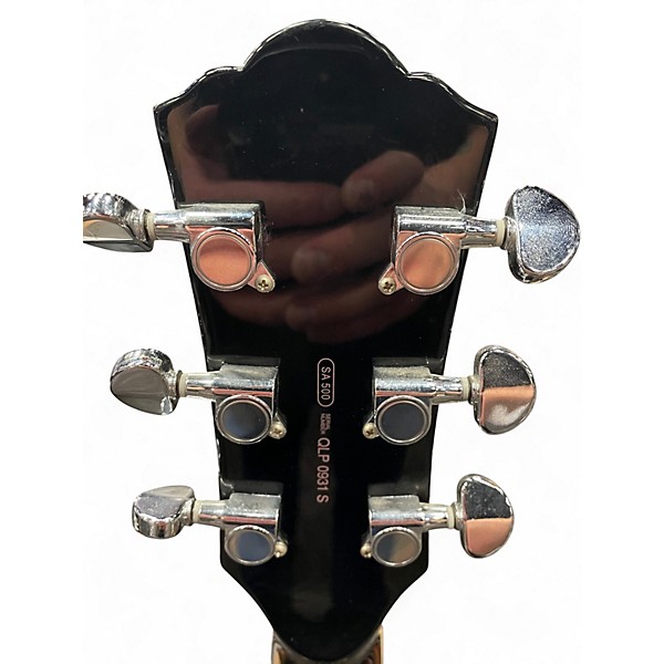 Used Yamaha SA500 Black Hollow Body Electric Guitar