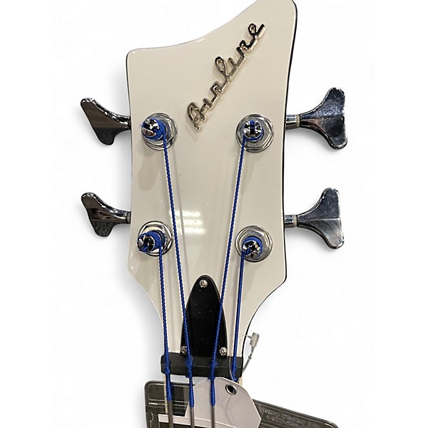 Used Airline MAP Black Electric Bass Guitar