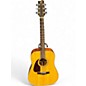Used Fender F210 left hand Natural Acoustic Guitar thumbnail