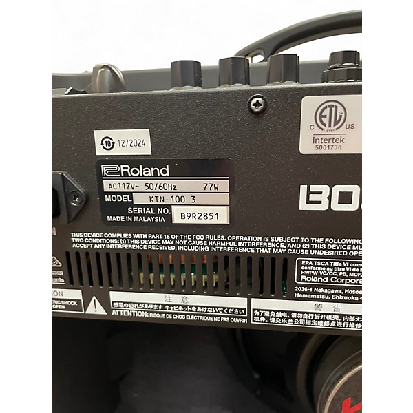 Used BOSS Katana KTN100 MKIII Guitar Combo Amp