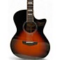 Used D'Angelico Premier Delancey Cutaway Dreadnought 2 Color Sunburst Acoustic Electric Guitar