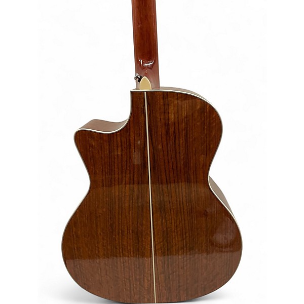 Used D'Angelico Premier Delancey Cutaway Dreadnought 2 Color Sunburst Acoustic Electric Guitar