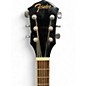 Used Fender FA135CE Concert Black Acoustic Electric Guitar