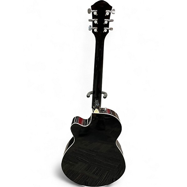 Used Fender FA135CE Concert Black Acoustic Electric Guitar