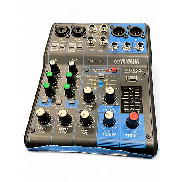 Used Yamaha MG06X Unpowered Mixer